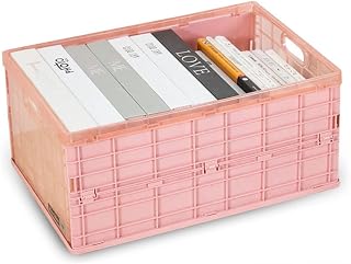 Foldable Storage Boxes for Closet Plastic Organizers Storage Containers Portable Handle