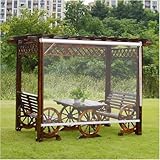 Apto for patios, balcones, cenadores, porches y pérgolas. También apto for salones, cocinas, baños, salas de conferencias y oficinas.