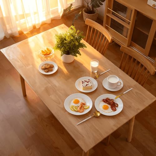 Nappe transparente rectangulaire anti-tache 90x90 cm pour protéger table facilement - 2