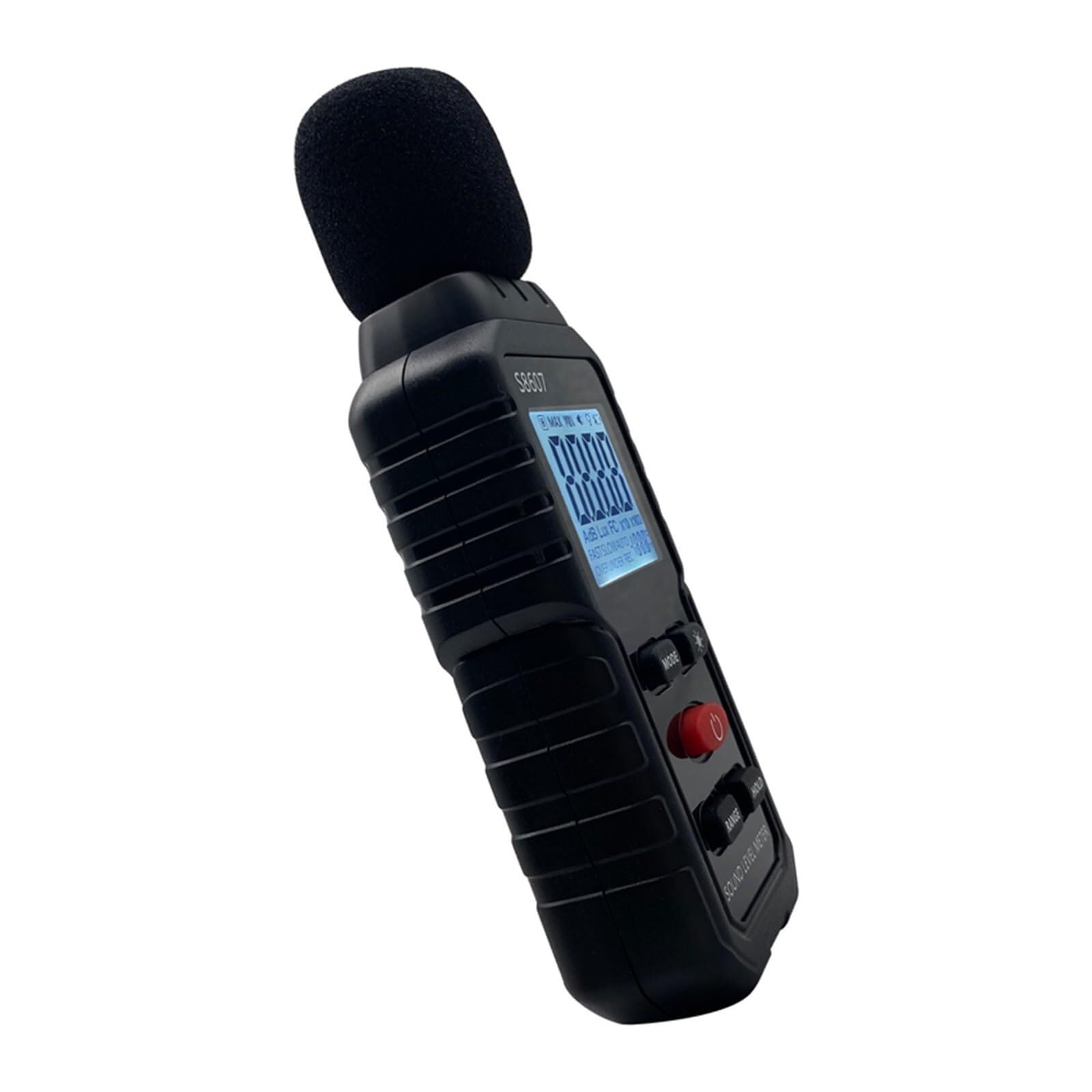 sonómetro, Probador de ruido del medidor nivel sonido digital 30-130 dB