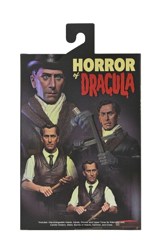 Van Helsing Scale Action Figurine Hammer Films Horror of Dracula 1958 18 cm
