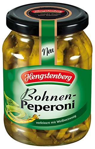Hengstenberg Bohnenpeperoni mit Weißweinessig, 6er Pack (6 x 300 g) Cover