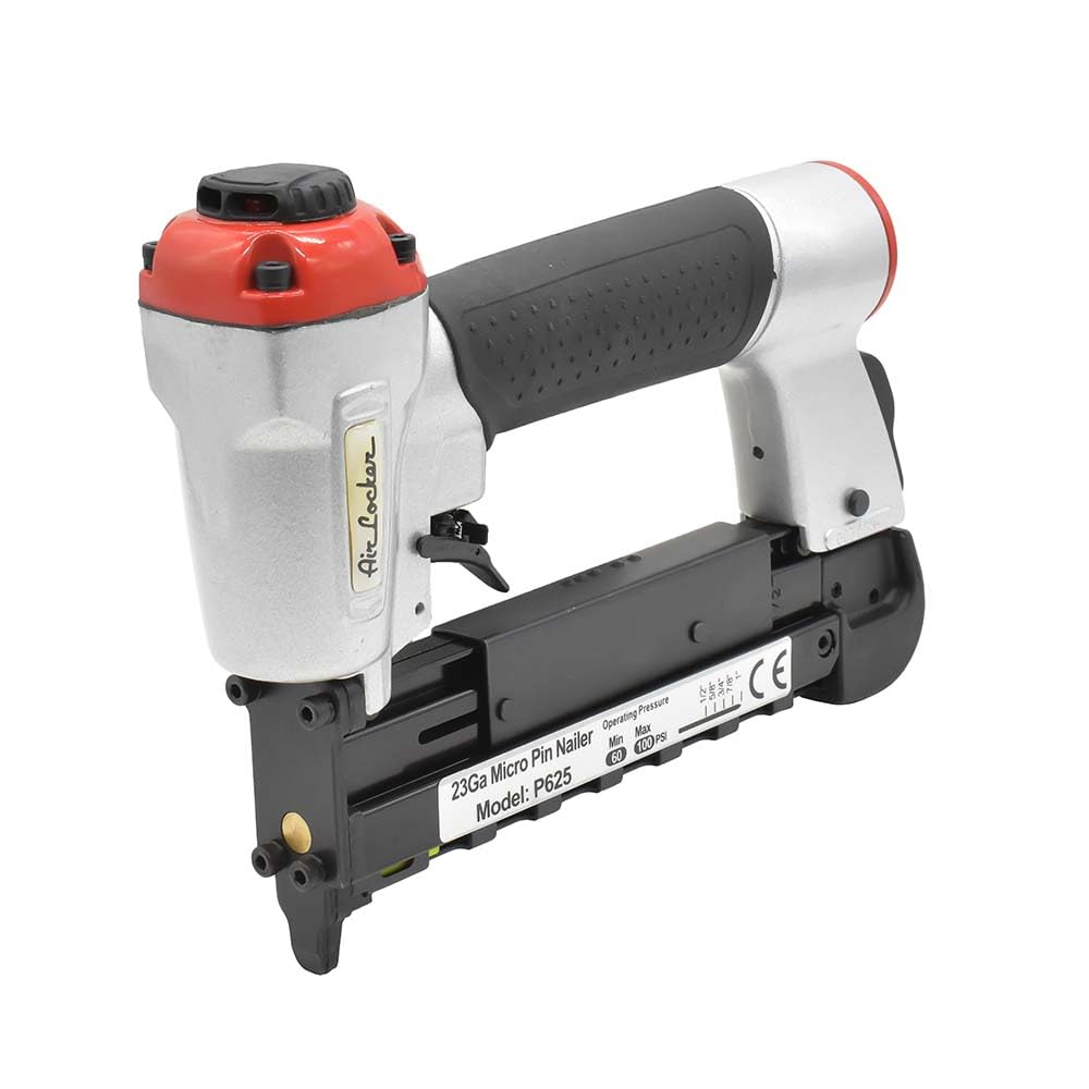 Air Locker P625K 1/2 To 1 Inch Heavy Duty 23 Gauge Micro Pin Nailer Kit
