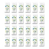 Bodipure All-In-1 Moisturizing Foot Mask, Keratin & Vitamin E Foot Mask for Dry Cracked Feet, Callus & Heel Softening, Easy-to-Use Pedicure Foot Repair, Chemical-free Feet Treatment 24 Pairs