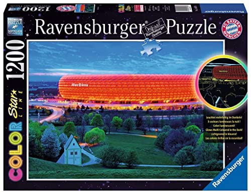 Ravensburger Puzzle 16187 - Allianz Arena - 1000 Teile FC Bayern München...