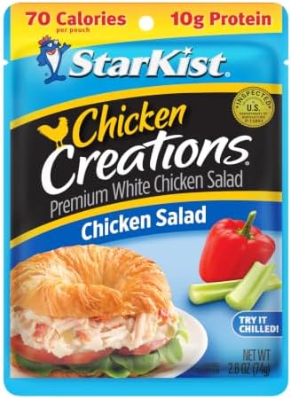 StarKist Chicken Creations Chicken Salad, 2.6oz Pouch, 1-Pack