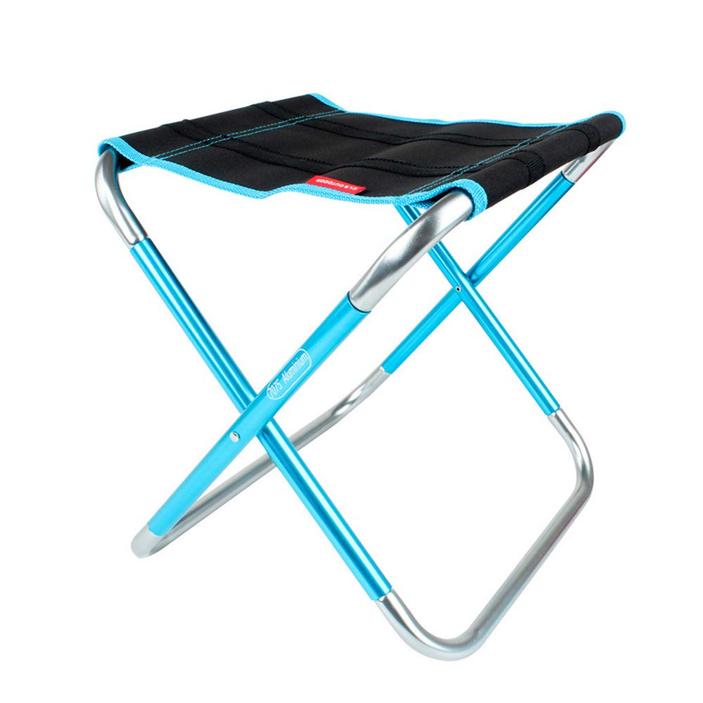 Mini tabouret pliable ultra léger pour camping et pêche avec charge 80 kg