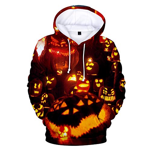Preisvergleich Produktbild Pumpkin School Blau Hoodie Jacke Sweatshirt Cosplay Kapuzenpullover Halloween Kostüm Coat T-Shirt-A_XXXL
