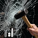 Mgood Vinilo Transparente Protector Pared 4mil Película de Seguridad para Vidrio Antirrotura para Supermercados, Hogar y Oficinas(30x200cm)