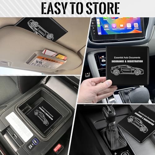 REGUICORP Registration and Holder, 8-Pack and Registration, Auto Essential Holder, Interior Accessories Fit Most, Trucks and SUVs, Men & Women by REGUICORP - Image 7