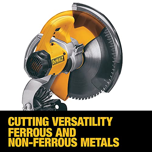 Dewalt Chop Saw For Cutting Metal, 14-Inch Steel Blade, Cuts 4X Faster (Dw872) #TOP4
