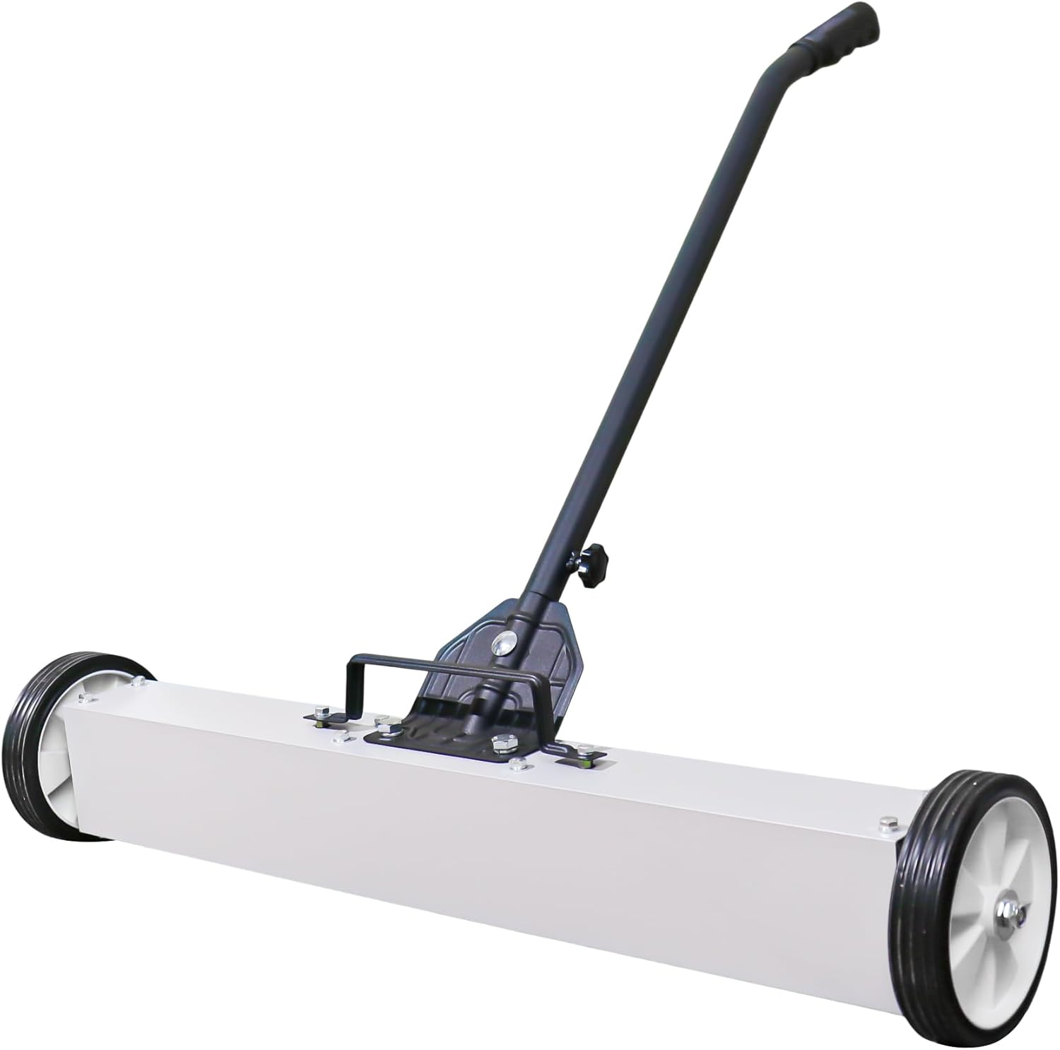 36-Inch Magnetic Pickup Sweeper with Wheels, Adjustable Handle, and Floor Magnet, Heavy-Duty Magnet to Pick Up Nails, 55-Pound Capacity