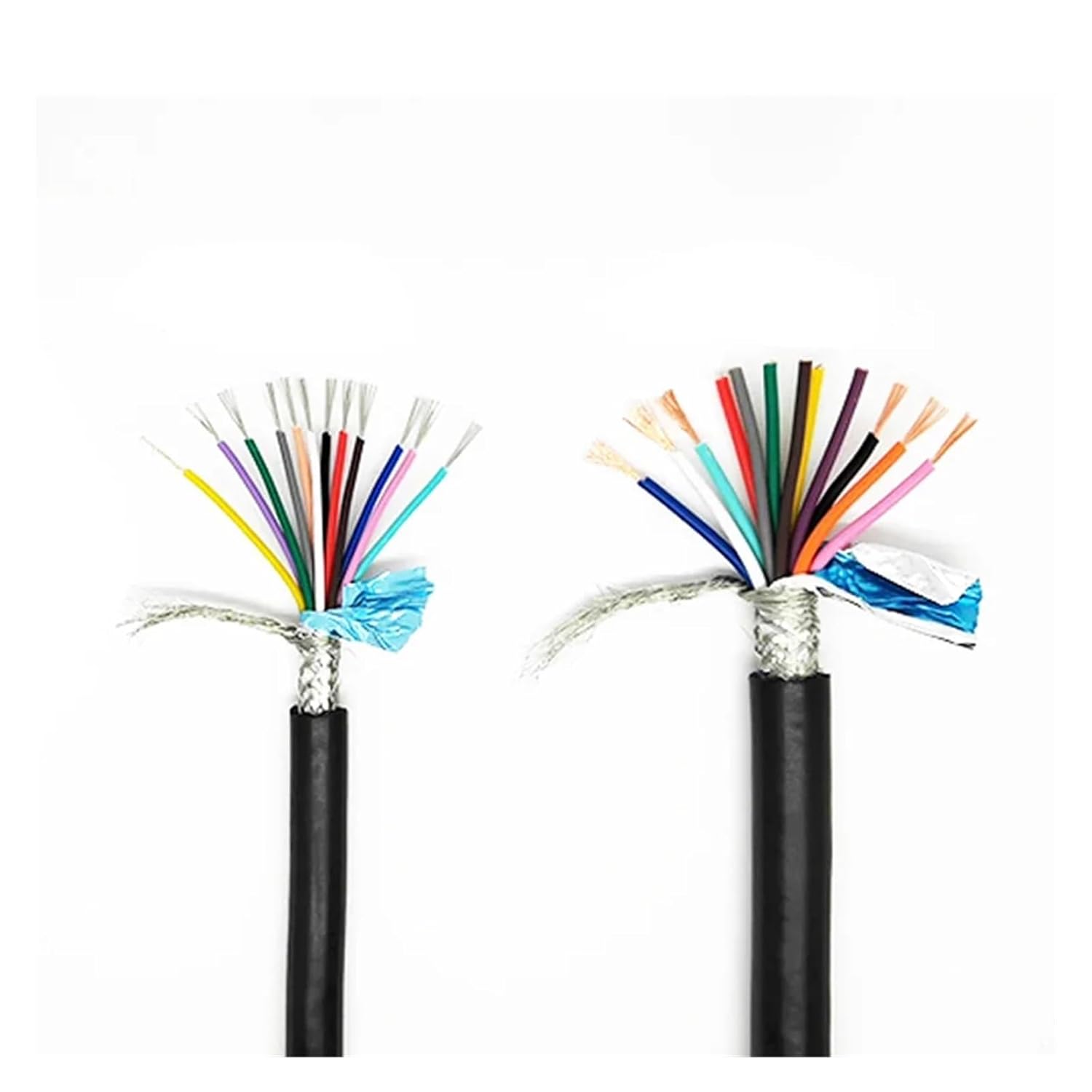 通信機器 RVVP12Cores シールドケーブル 26AWG 24AWG 22AWG 20 18 17AWG 1/5/10メートル