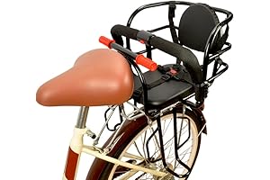 Kids Bike Seat, Secure Rear-Mount Child Bicycle Seat for Safe and Stable Rides