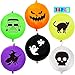 Kiddokids 36 Pcs Halloween Party favors Punch Balloons for Kids Halloween Punch Games with 6 Patterns