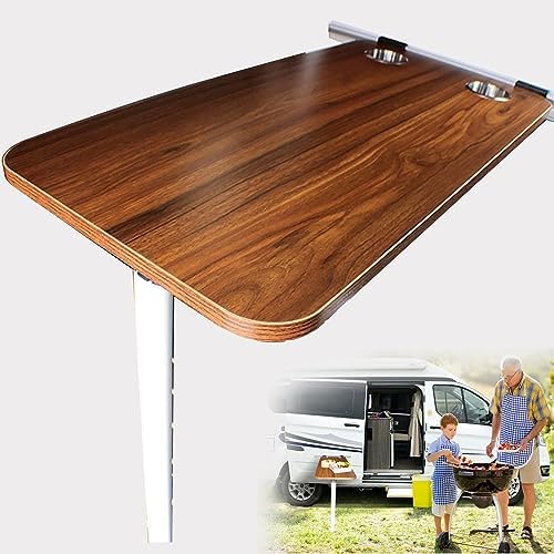 Wandklapptisch, RV-Tischbeinhalterung mit Seitlicher Klappfunktio...