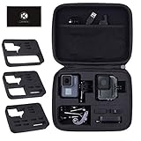 CamKix Case Compatible with GoPro Hero 7/6 / 5 Black - Perfect for Travel and Storage - Versatile EVA Interior with Precise Fit Cut - Protection for GoPro Hero 6/5 Camera & Accessories