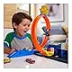 Hot Wheels Spielzeugauto Streckenset, Super Polizeiwache-Spielset mit Die-Cast-Fahrzeug im Maßstab 1:64 und anpassbaren Loopings für unterschiedliche Renn- und Stuntmöglichkeiten, JBM71