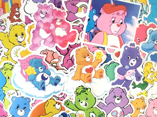 50 Pcs Cute Bears Stickers Vinyl Waterproof Stickers For Laptop, Hydro Flask Water Bottle Car Cup Computer Guitar Skateboard Luggage Bike Bumper, Kid Gift (T5) #TOP2