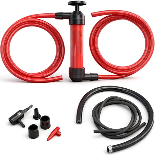 HORUSDY Multi-Use Siphon Fuel Transfer Pump Kit