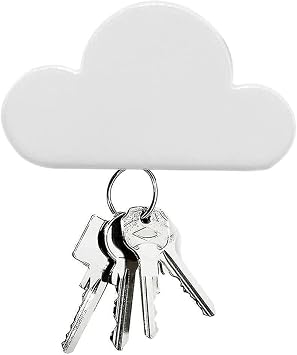 Magnetic Stick Anywhere Cloud Design Keys Keychains Small Items Holder Rack Organizer