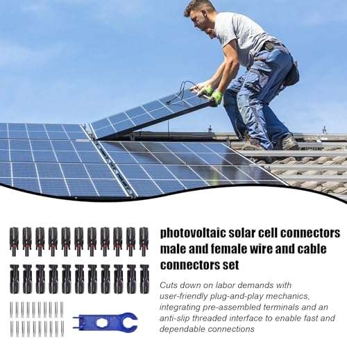 Conectores de cable solar adaptador de energía fotovoltaica exterior 2