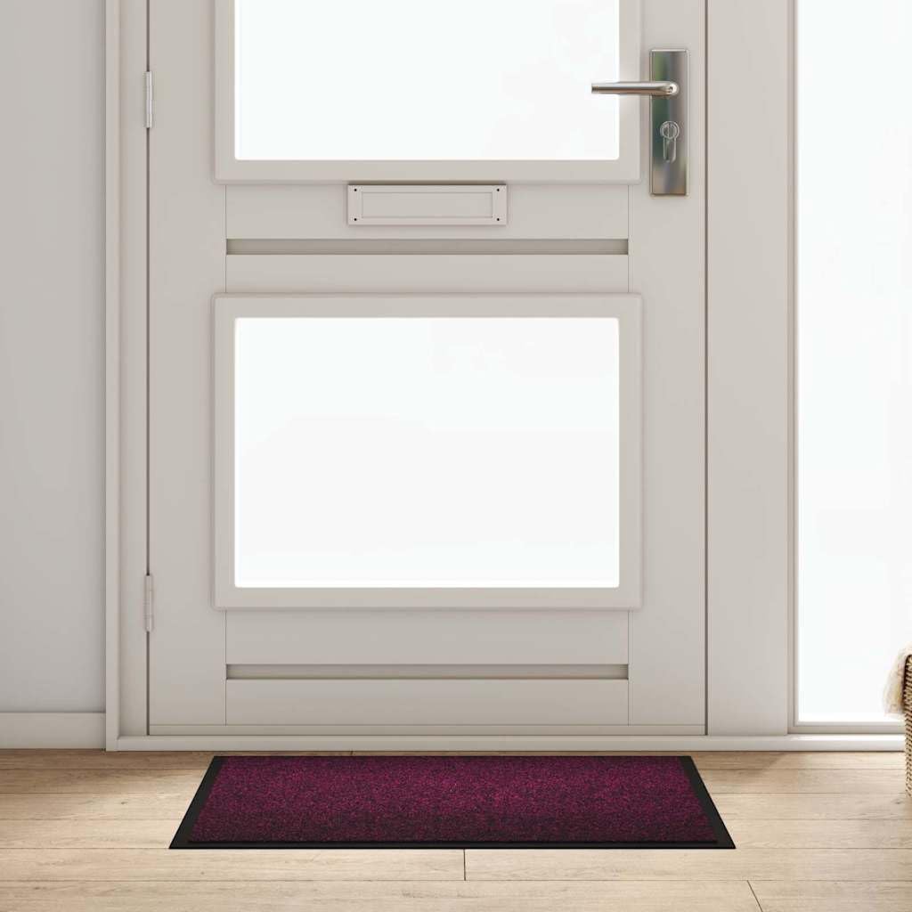 Paillasson tissu peluche 1,2 cm d'épaisseur ultra moelleux et stable