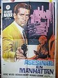  Cartel cine - Movie Poster : ASESINATO EN MANHATTAN - Original