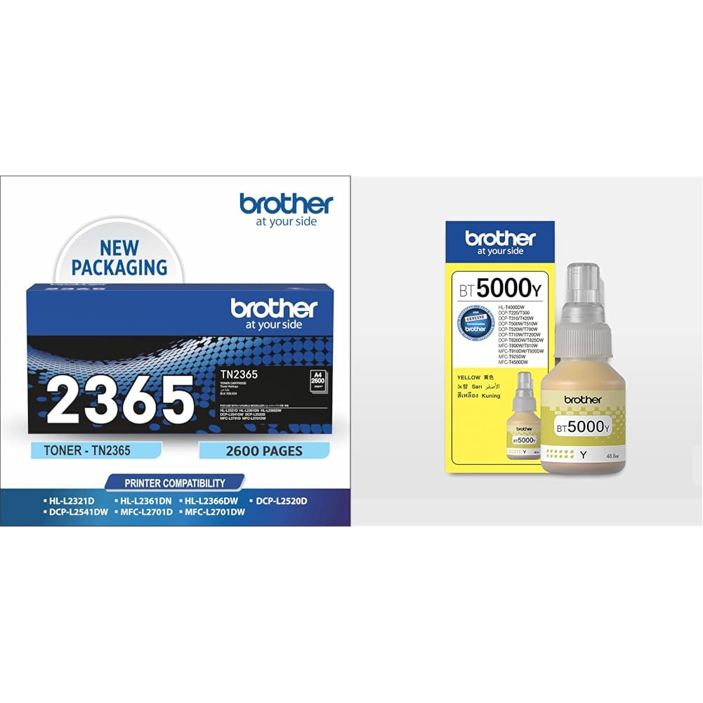 THEREDTHREAD wh×bk Brother TN-2365 Original Toner (Mono/Black) : Amazon.in: Computers