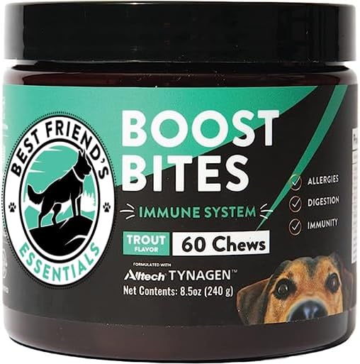 Boost Bites - Probiotics for Dogs - Support Gut Health, Itchy Skin, Seasonal Allergies, and Yeast with Each Tasty Chew - Small, Medium…