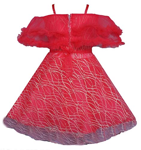 Image of My Lil Princess Frills Poncho Net Fabric 1 to 6 Years