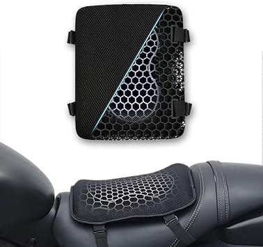 Motorcycle Seat Cushion for Kawasaki Z 400 1974-2024, Breathable Shock Absorption Motorcycle Seat Cover, Comfortable Motorcycle Seat Pad for Long Ride