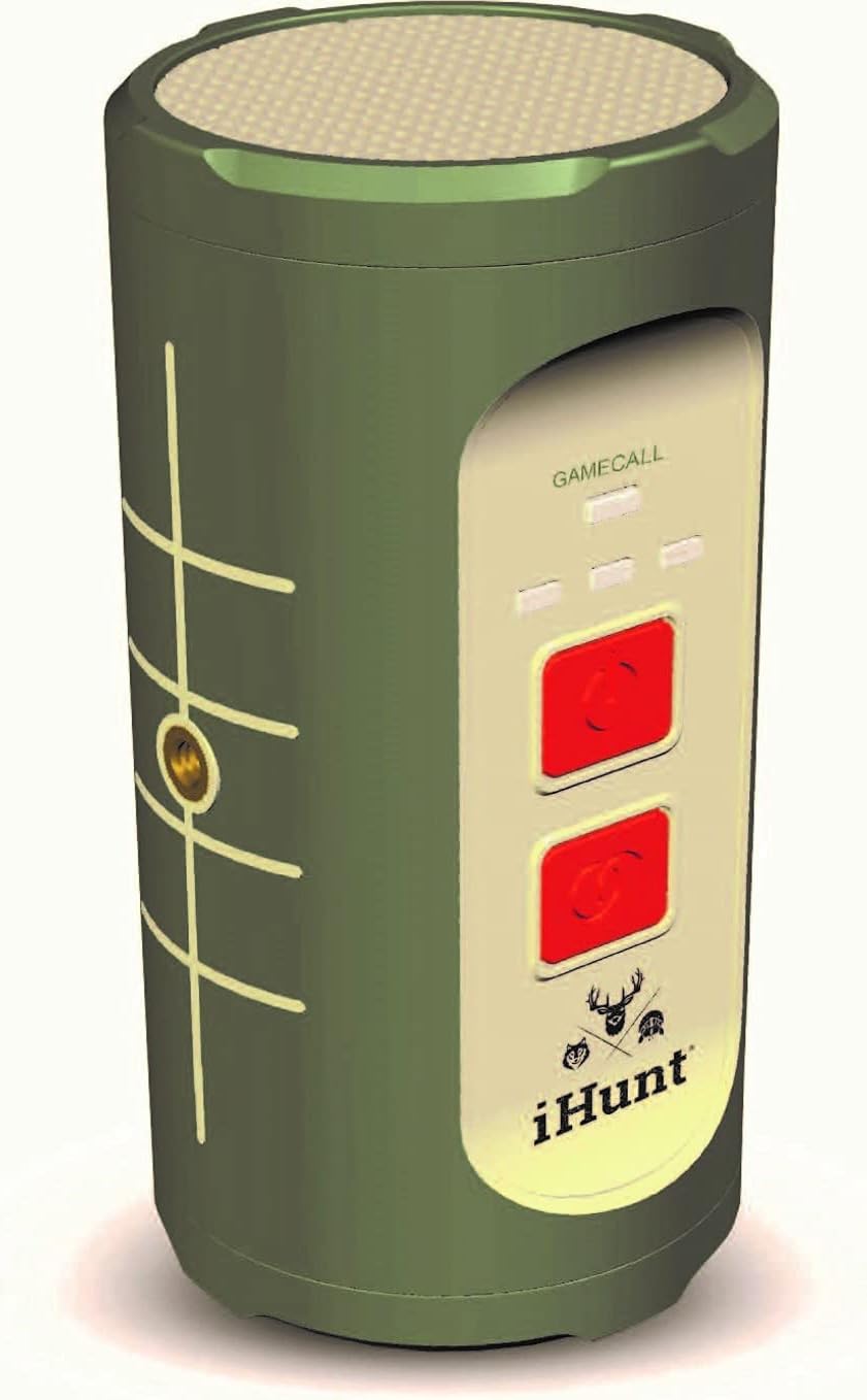 iHunt Long Distance Bluetooth Game Call Speaker | 150 Yard Line of Sight Connection | Up to 750 Calls - 50 Species | Waterproof Anti-Slip 10 Hrs Play : Sports & Outdoors