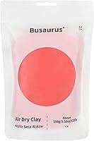 Vista 11 de Arcilla de espuma de secado al aire marrón claro de 3.53 oz, arcilla modelo mágico de bricolaje para niños, arcillas suaves coloridas