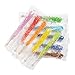 Candy Envy - Assorted Rock Candy Sugar Sticks - 24 Individually Wrapped Treats - Assorted Colors & Flavors