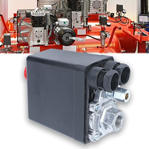 LANTRO JS pressostat compresseur Air compresseur pression interrupteur contrôle Valve Pressostat de Compresseur d'Air 220v AC 20 a 175 PSI 12 Bar 4 ports