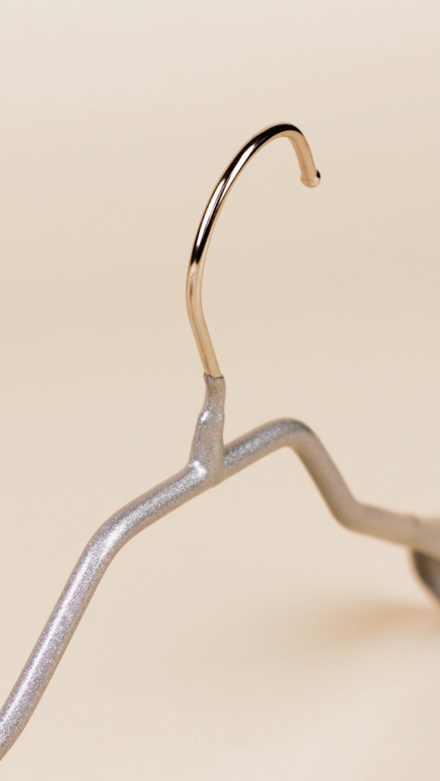 MAWA Grucce Appendiabiti Ergonomiche In Metallo, Set Di 10, Ideali Per