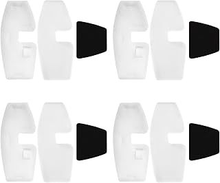 4 PACK Filter Compatible with Eureka Flash Lightweight Stick Vacuum Cleaner Accessories NES510, Compare to Part N0205,N0206,N0207