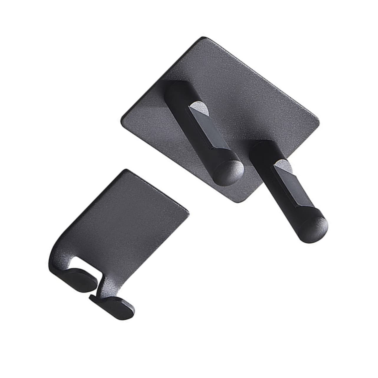 BDAYEK Hair dryer holder Barber Tool Rack，2pcs Hair Dryer Stand Wall-Mounted Storage Rack for Bathroom Toilet Makeup Room Blow Holder