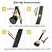 ienjoyed Dog Pooper Scooper for Large Medium & Small Dogs Heavy Duty,Long Handled Dog Poop Scooper for Grass,Durable Dog Poop Pick Up Tool (Yellow)