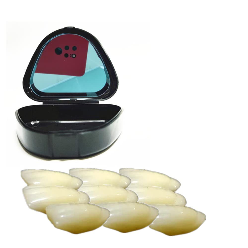 Upper and Lower Temporary Missing Teeth Tooth Gap Repair Fix Replacement Solution, Confident Snap on Instant Perfect Smile kit