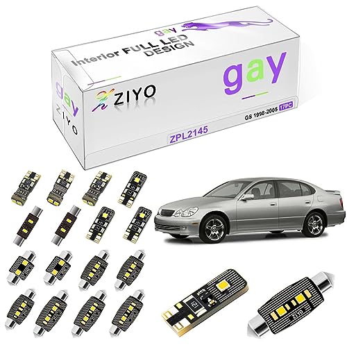Kit de luces LED interiores para Lexus GS300 GS400 GS430 miniatura 1
