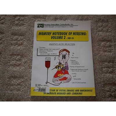 Memory Notebook of Nursing: Another Collection of Visual Images and Mnemonics to Increase Memory and Learning!: 2