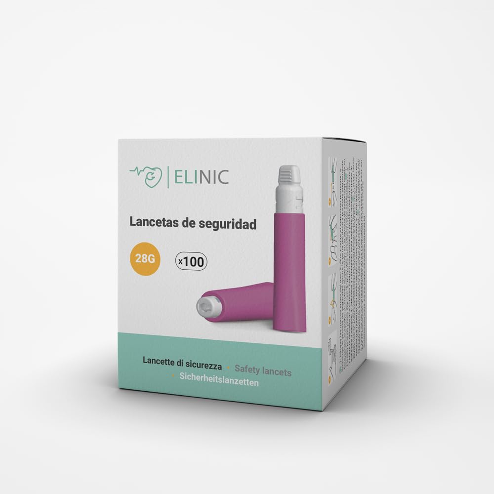 Lancetas de seguridad 100 uds.
