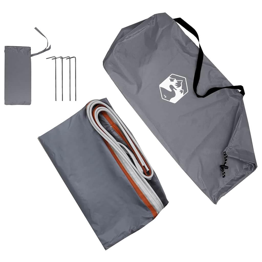 vidaXL Wasserfeste Plane mit Dach Campingplane Wanderplatte Tragbares Shelter