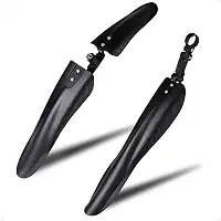 Par de Paralamas Guarda-lamas de Bicicleta, Ciclismo MTB, Mountain Bike, Para-lamas Dianteiros e Traseiros, À Prova de Poeira, Proteção Contra Respingos, Água e Lama, Acessório de Ciclismo Durável.