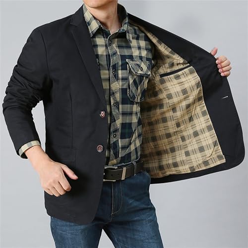 Blazer de mezclilla para hombre Maiyifu-GJ miniatura 3