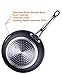COOKSMARK Copper Pan 12-Inch Nonstick Induction Frying Pan with Lid and Cool-Touch Handle, Copper Ceramic Skillet, Saute Pan, Dishwasher Safe Oven Safe