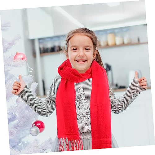 Hooded Boys and Girls Christmas Scarf Boys and Girls Windproof Scarf Imitation Cashmere Neckerchief4