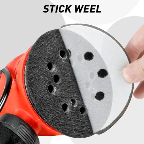 Softauflage 125mm 4 Stück für 8L Exzenterschleifer Schleifteller